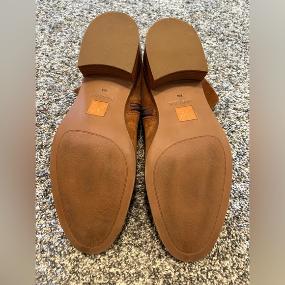 Caslon Womens Block Heel Ankle Bootie Side Zip Cushioned Insole Brown Sz 8 - Picture 9 of 12